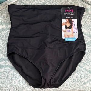 Maidenform Black Shaping Brief
